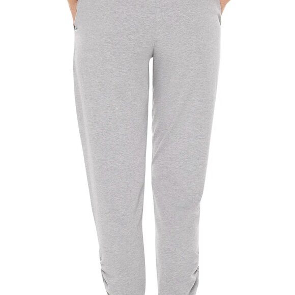 Coolibar, UPF 50+ Women's Cafe Ruche Pants, Heather Grey, XXL, NWT - Picture 3 of 5